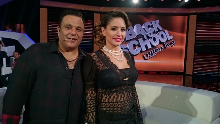 Tatiana Merheb Behind her TV show Scene